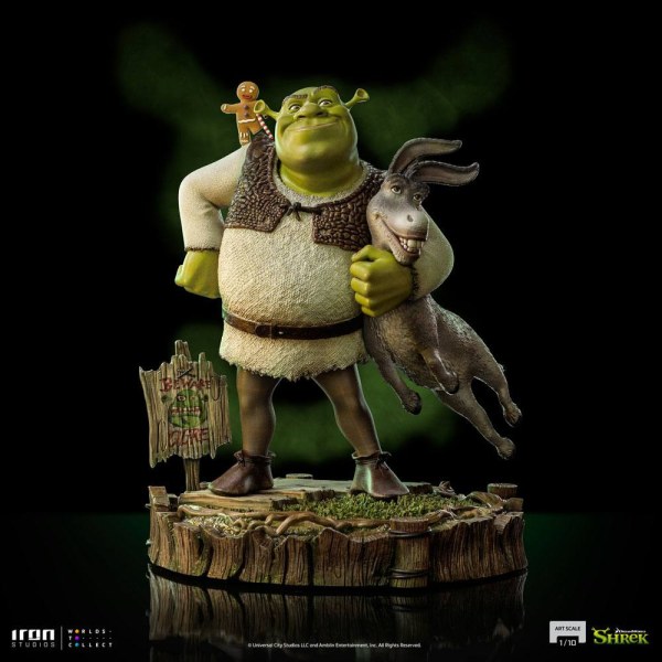 Shrek, Esel und der Lebkuchenmann Art Scale Deluxe - Dreamworks