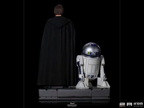 Der Mandalorianer Luke Skywalker, R2-D2 und Grogu Art Scale - Star Wars
