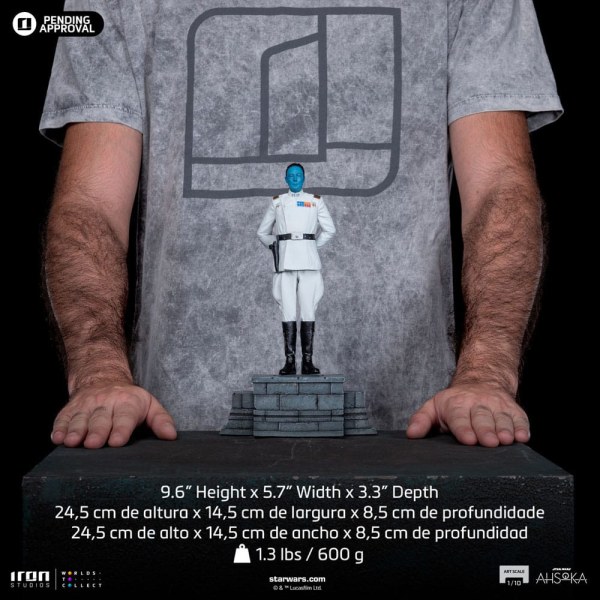 GRAND ADMIRAL THRAWN ART SCALE - STAR WARS ASHOKA