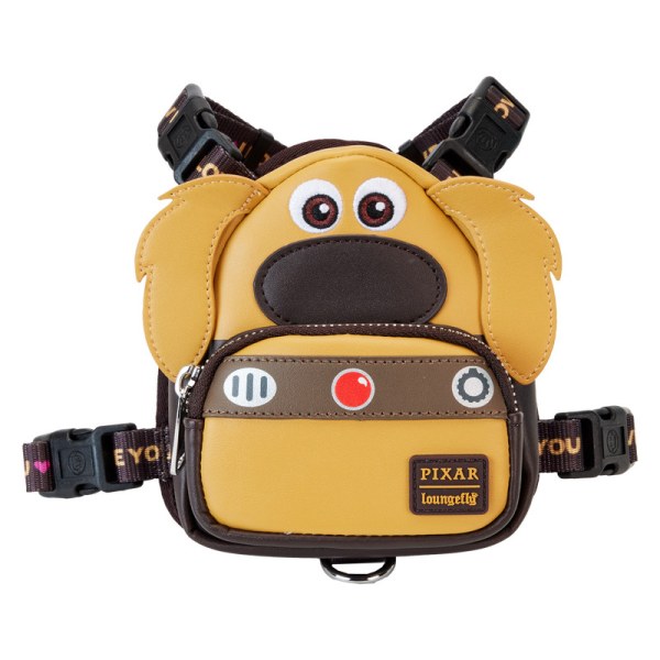 (Größe S) Mini-Rucksack mit Hundegeschirr zum 15. Jahrestag von Dug Cosplay – DISNEY LOUNGEFLY