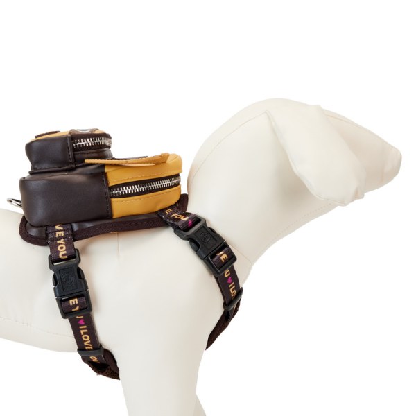 (Größe S) Mini-Rucksack mit Hundegeschirr zum 15. Jahrestag von Dug Cosplay – DISNEY LOUNGEFLY