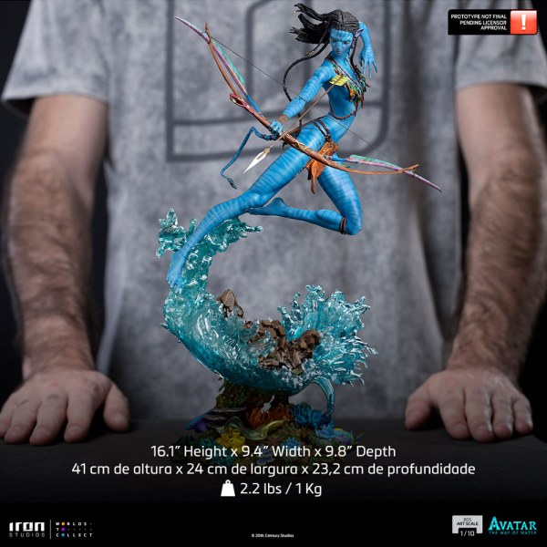 Neytiri Art Scale - Avatar: Der Weg des Wassers