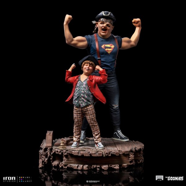 Faultier und Chunk Art Scale - Die Goonies