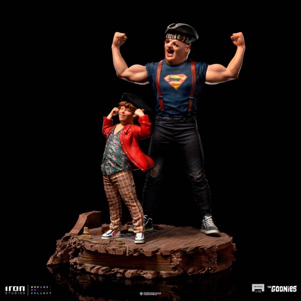 Faultier und Chunk Art Scale - Die Goonies