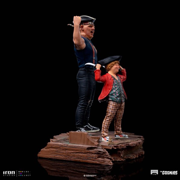 Faultier und Chunk Art Scale - Die Goonies