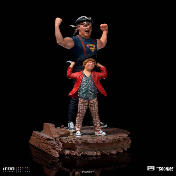 Faultier und Chunk Art Scale - Die Goonies