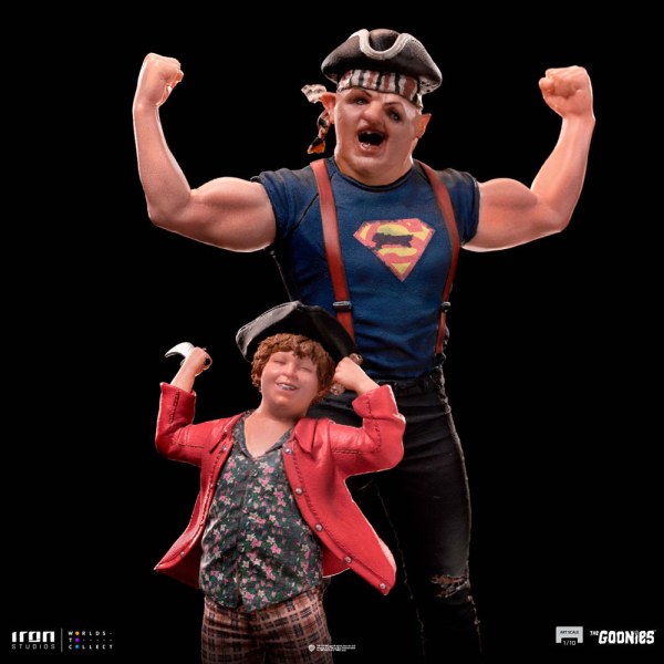 Faultier und Chunk Art Scale - Die Goonies