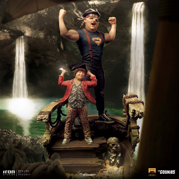 Sloth and Chunk Art Scale Deluxe - Die Goonies