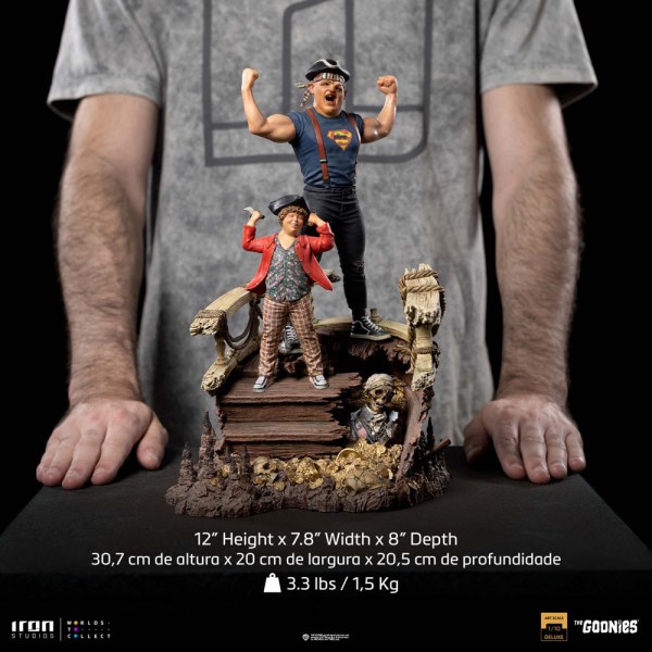 Sloth and Chunk Art Scale Deluxe - Die Goonies
