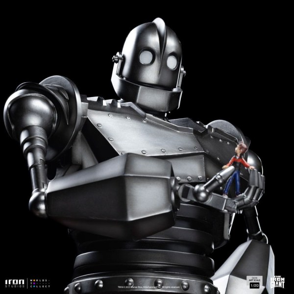 Iron Giant & Hogarth Hughes Demi Art Scale - Der Iron Giant