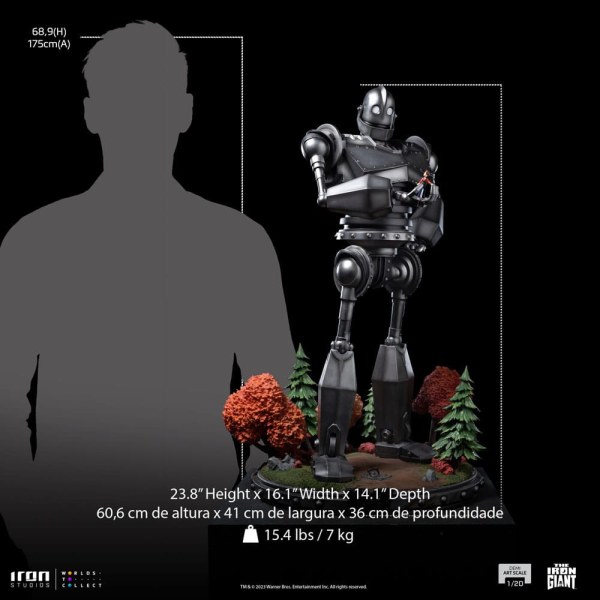 Iron Giant & Hogarth Hughes Demi Art Scale - Der Iron Giant