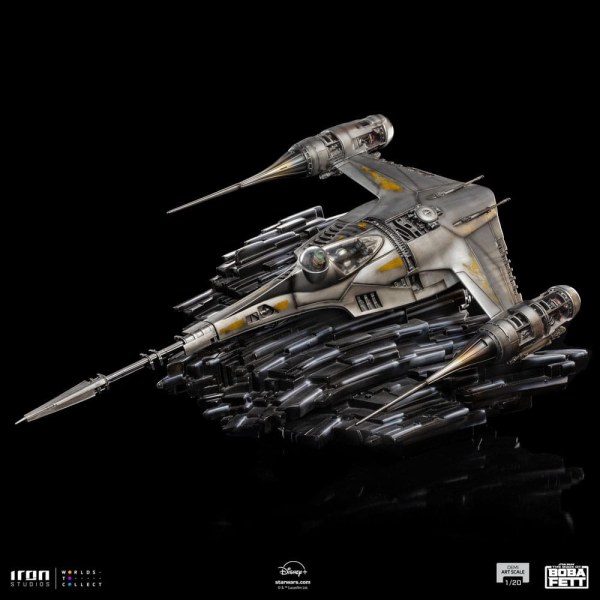Mandos N-1 Starfighter Art Scale – Das Buch von Boba Fett