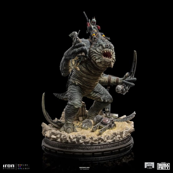 Boba Fett & Rancor Demi Art Scale – Das Buch von Boba Fett