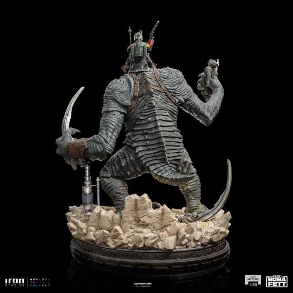 Boba Fett & Rancor Demi Art Scale – Das Buch von Boba Fett