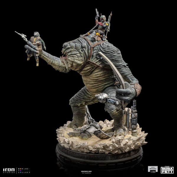 Boba Fett & Rancor Demi Art Scale – Das Buch von Boba Fett