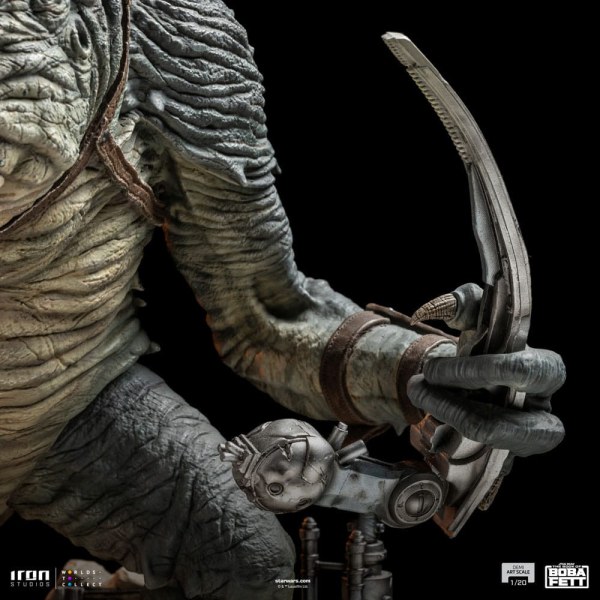 Boba Fett & Rancor Demi Art Scale – Das Buch von Boba Fett