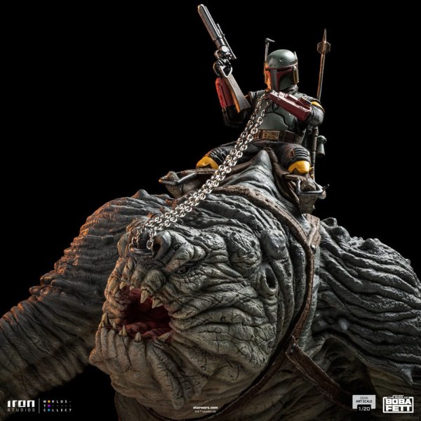 Boba Fett & Rancor Demi Art Scale – Das Buch von Boba Fett