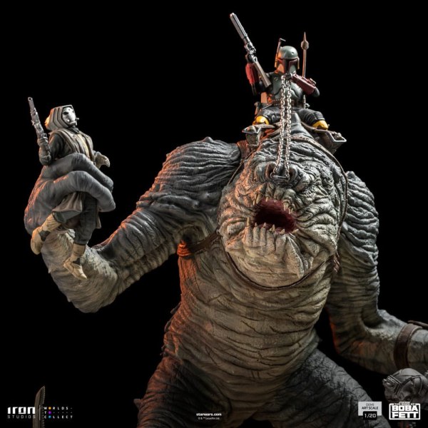 Boba Fett & Rancor Demi Art Scale – Das Buch von Boba Fett