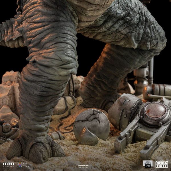 Boba Fett & Rancor Demi Art Scale – Das Buch von Boba Fett