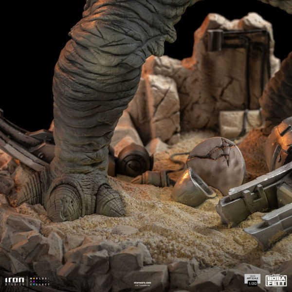 Boba Fett & Rancor Demi Art Scale – Das Buch von Boba Fett