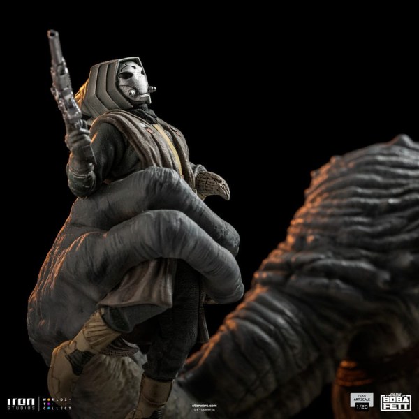 Boba Fett & Rancor Demi Art Scale – Das Buch von Boba Fett
