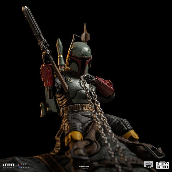 Boba Fett & Rancor Demi Art Scale – Das Buch von Boba Fett