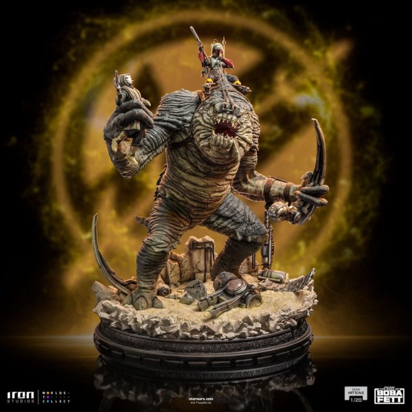 Boba Fett & Rancor Demi Art Scale – Das Buch von Boba Fett