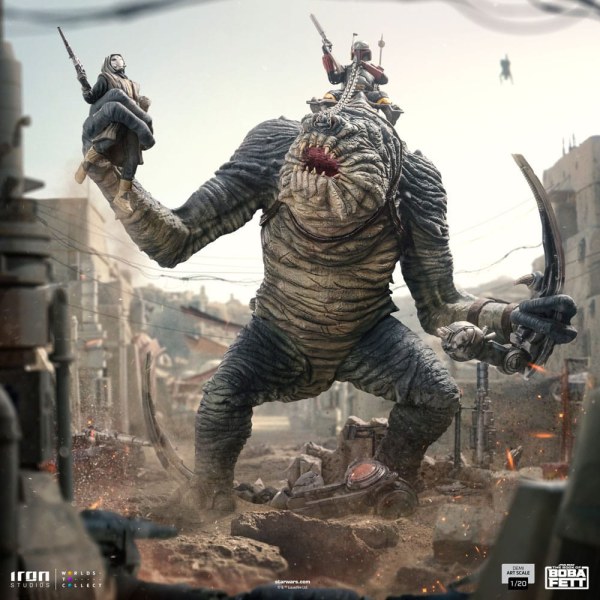 Boba Fett & Rancor Demi Art Scale – Das Buch von Boba Fett