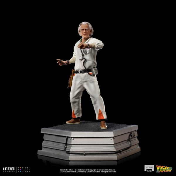 Doc Brown Art Scale - Zurück in die Zukunft