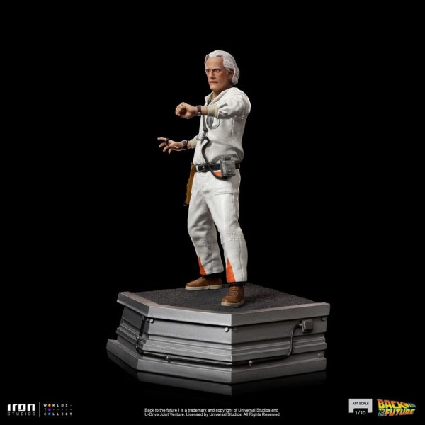 Doc Brown Art Scale - Zurück in die Zukunft