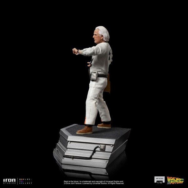 Doc Brown Art Scale - Zurück in die Zukunft
