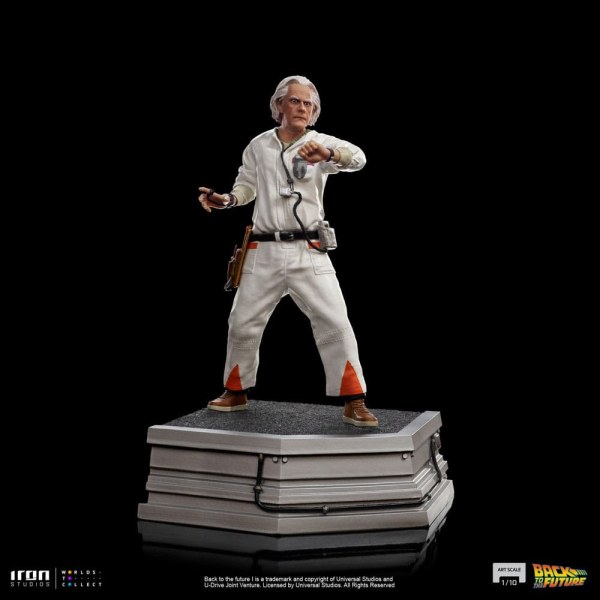 Doc Brown Art Scale - Zurück in die Zukunft