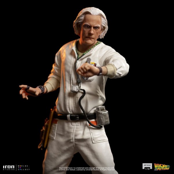 Doc Brown Art Scale - Zurück in die Zukunft