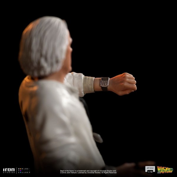 Doc Brown Art Scale - Zurück in die Zukunft