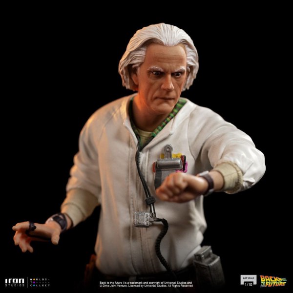 Doc Brown Art Scale - Zurück in die Zukunft