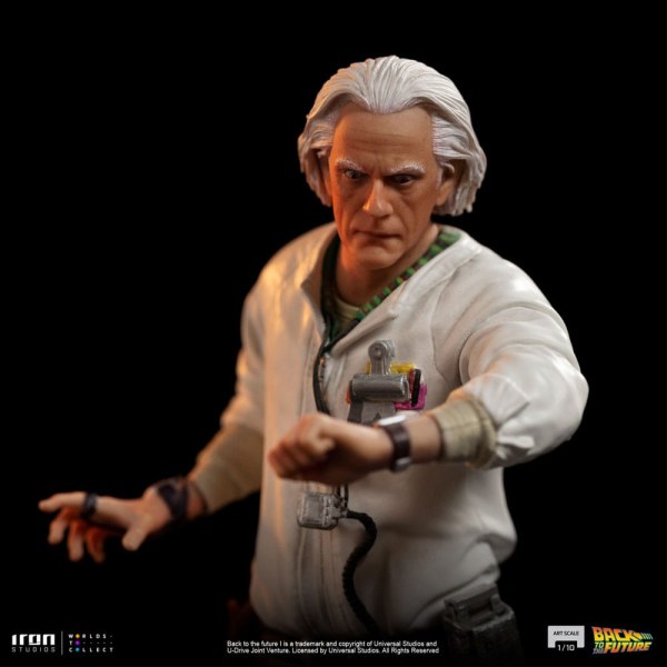 Doc Brown Art Scale - Zurück in die Zukunft