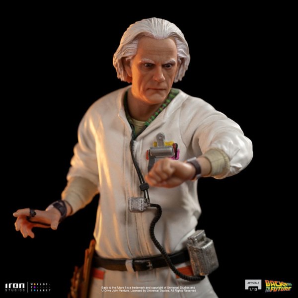Doc Brown Art Scale - Zurück in die Zukunft
