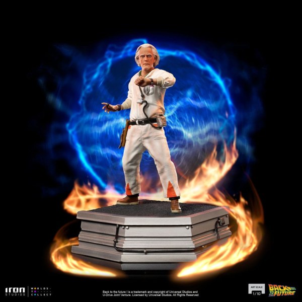 Doc Brown Art Scale - Zurück in die Zukunft