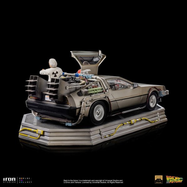 DeLorean Full Set Art Scale - Zurück in die Zukunft