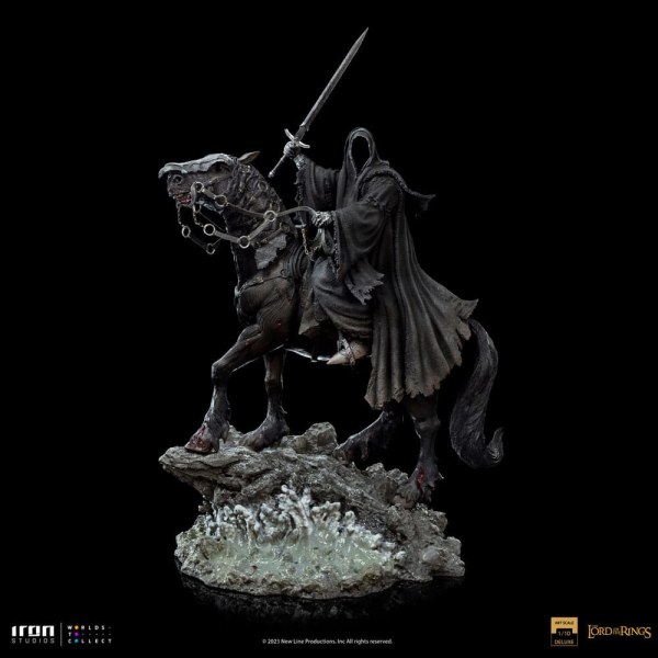 Nazgul auf Pferd Art Scale Deluxe - Der Herr der Ringe