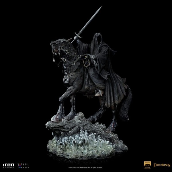 Nazgul auf Pferd Art Scale Deluxe - Der Herr der Ringe