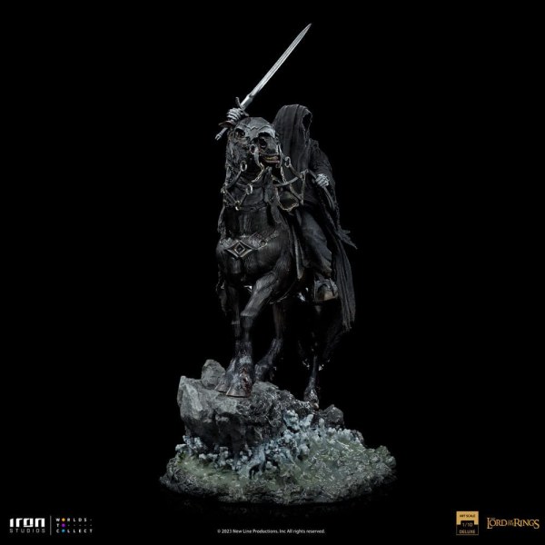 Nazgul auf Pferd Art Scale Deluxe - Der Herr der Ringe