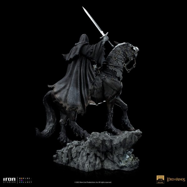 Nazgul auf Pferd Art Scale Deluxe - Der Herr der Ringe