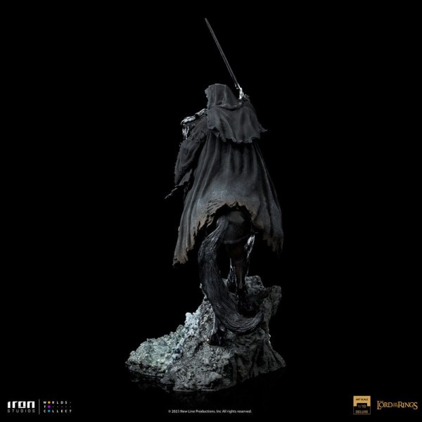 Nazgul auf Pferd Art Scale Deluxe - Der Herr der Ringe