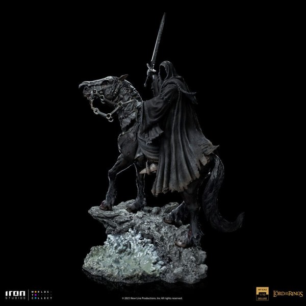 Nazgul auf Pferd Art Scale Deluxe - Der Herr der Ringe