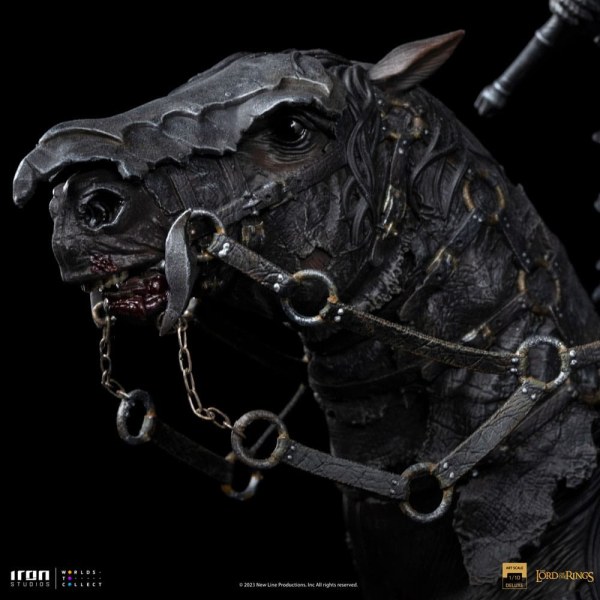Nazgul auf Pferd Art Scale Deluxe - Der Herr der Ringe