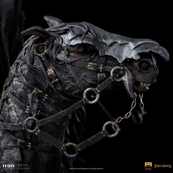 Nazgul auf Pferd Art Scale Deluxe - Der Herr der Ringe