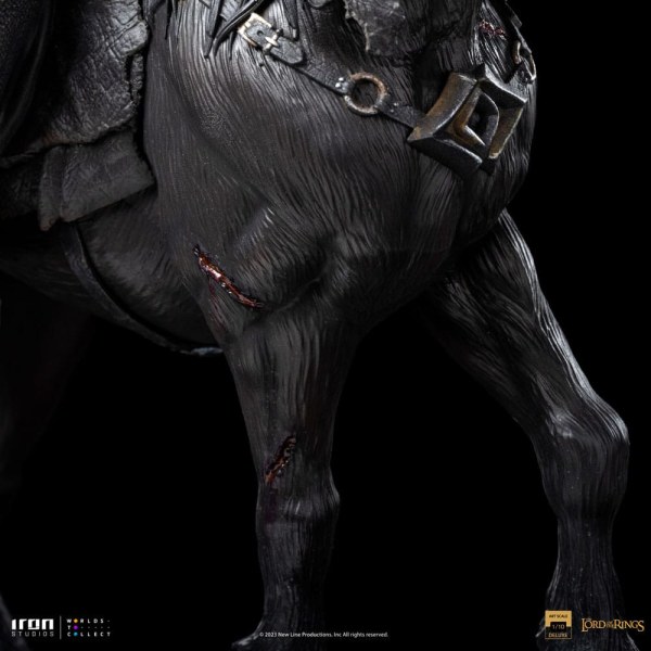 Nazgul auf Pferd Art Scale Deluxe - Der Herr der Ringe