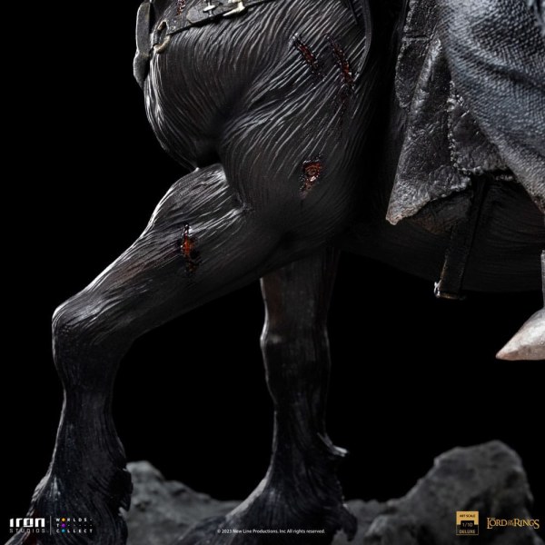 Nazgul auf Pferd Art Scale Deluxe - Der Herr der Ringe