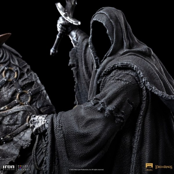 Nazgul auf Pferd Art Scale Deluxe - Der Herr der Ringe